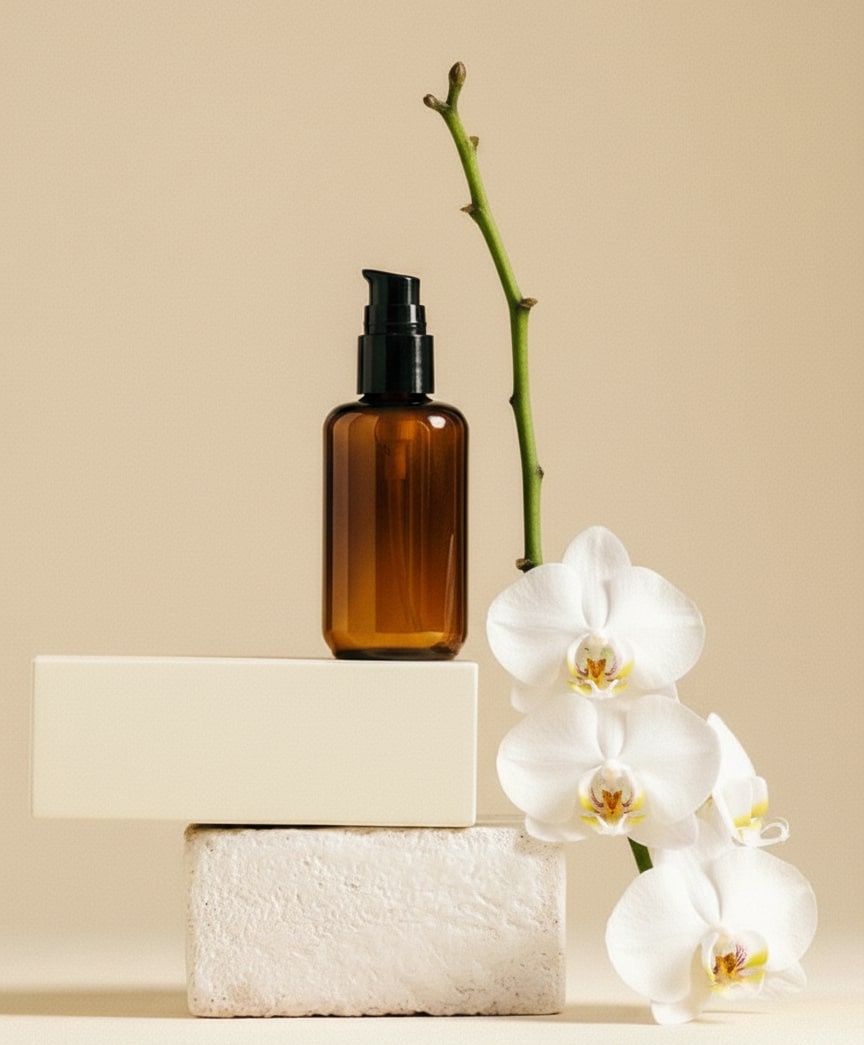 AI photoshoot template scene for ecommerce product